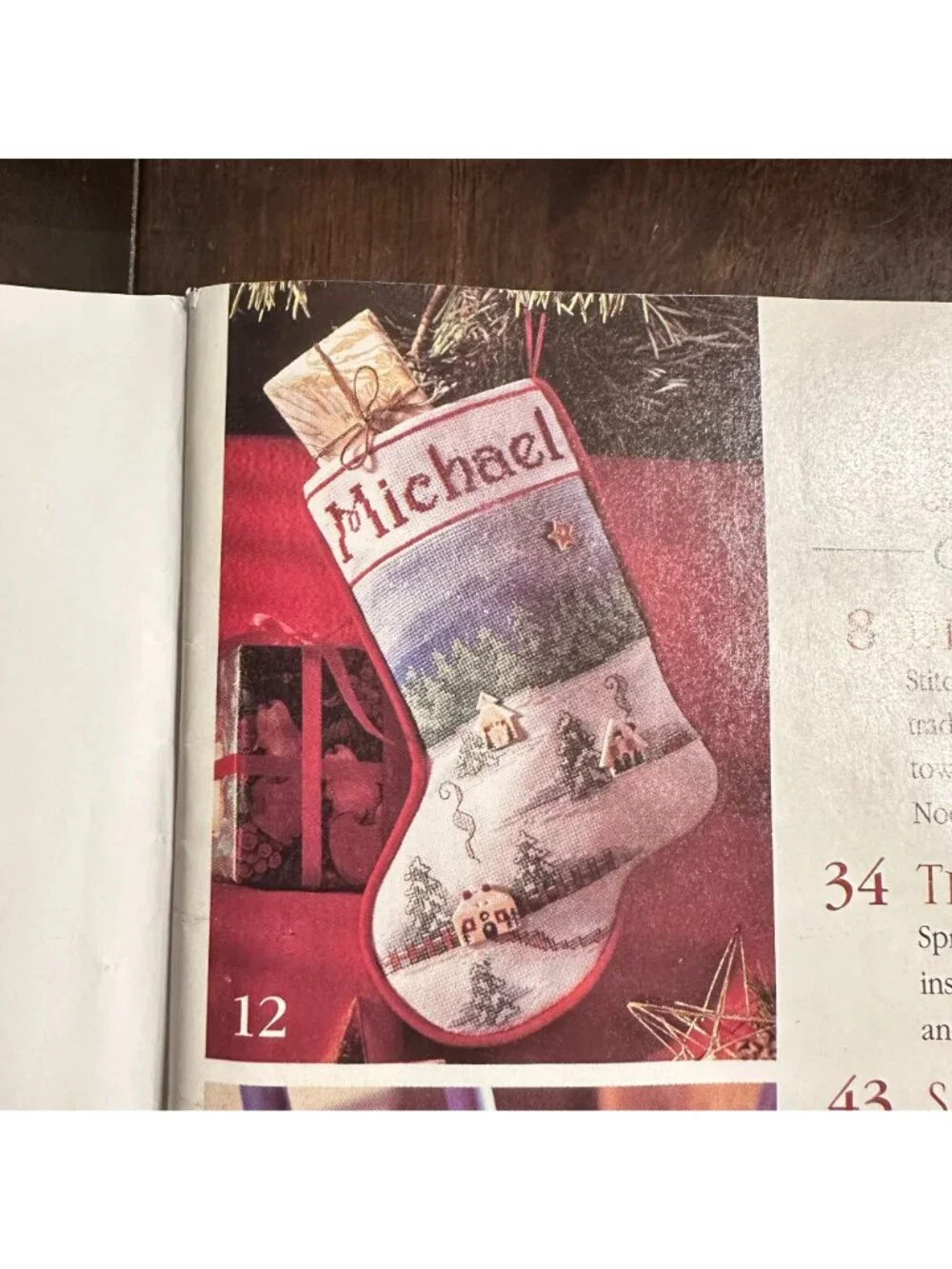 Better Homes & Gardens Cross Stitch Christmas Magazine